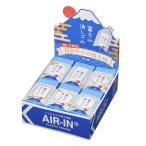 プラス　富士山消しゴム　青富士　エアイン　12個セット　36591　ER-100AIF