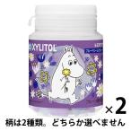 【アウトレット】ロッテ ムーミンキシリトールガム＜ブルーベリー＆グレープ＞スマートボトル 2個
