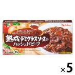 ハウス食品 熟成デミグラスソースのハッシュドビーフ 1セット（5個）
