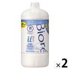 ビオレu ザ ボディ 泡タイプ ピュアリーサボンの香り 詰め替え 800ml 2個 ボディーソープ 花王