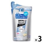 【セール】メンズビオレ 薬用 デオドラント ボディウォッシュ 清潔感のあるせっけんの香り 詰め替え 380ml 3個 花王