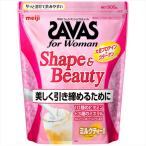 プロテイン ザバス(SAVAS) フォーウーマン シェイプ&ビューティ ミルクティー風味 900g 1個 明治