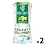 芳香剤 トイレのスッキーリ Sukki-ri プレミアムコレクション ライム＆レモン 400ml 1セット(2個) アース製薬