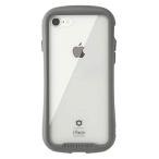iFace Reflection iPhone SE(第3世代/第2世代)/8/7 ケース クリア 強化ガラス (グレー)【アイフォンse3 アイフォ