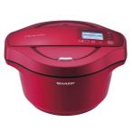  sharp ад sio hot Cook электрический кулинария нет вода кастрюля 2.4L(2~6 человек для ) смартфон полосный . красный KN-HW24C-R