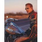  Harley Davidson &amp; Marlboro man Mickey low kMickey Rourke, импорт фотография примерно 20.3x25.4cm 11196d