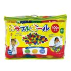 EIWA カラフルボール 6cm×100球 494120 室内遊具 ボールプール用 ボールハウス サークルなどに☆
