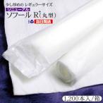 紙おしぼり 業務用 最安値 少し厚手 ソフールＲ プラス 丸型 1200本入 箱 不織布おしぼり 使い捨ておしぼり