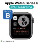 【中古】Apple Watch Series 6 NIKE+ 40mm アルミケース GPS+Cellular  ジャンクB スペースグレイ アルミニウム/バンドなし 本体  交換・返品不可