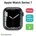 Apple Watch Series 7 41mm アルミケース GPS+Cellular   Bグレード ミッドナイト アルミニウム/バンドなし 本体+ケーブル