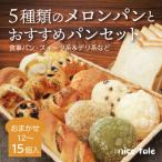ふるさと納税 南箕輪村 5種類のメロンパンとおすすめパンのお楽しみセット