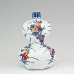染錦花割 花瓶 1個