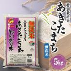 ショッピングふるさと納税 無洗米 ふるさと納税 大潟村 あきたこまち特別栽培・無洗米(精米)5kg