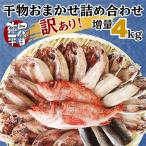 ショッピングふるさと納税 訳あり ふるさと納税 沼津市 訳あり干物　4Kgおまかせ詰め合わせ