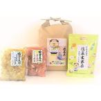 ふるさと納税 清須市 愛知県産　信長米(あいちのかおり)玄米5kg　加工品の4点セット