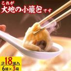 ふるさと納税 宇都宮市 これが大地の小籠包です　計18個入り(1箱6個入り×3箱)