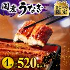 ふるさと納税 うなぎ 宮崎市 【さとふる限定】九州産　うなぎ蒲焼4尾(計600g)