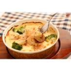 ふるさと納税 八雲町 【北海道】ピアット自家製ドリアセット4種 チーズ、ミートソース、カニ、ホタテ・エビ・ブロッコリー