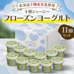 ショッピングふるさと納税 アイス ふるさと納税 帯広市 十勝ジャージーフローズンヨーグルト 11個セット