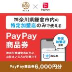 ふるさと納税 鎌倉市 神奈川県鎌倉市 PayPay商品券(6,000円分)※地域内の一部の加盟店のみで利用可