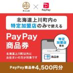 PayPay商品券 4 500円分
