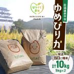 ふるさと納税 赤平市 【先行予約 令和8年産】ほりぐち農園直送のお米 精米したてゆめぴりか 10kg