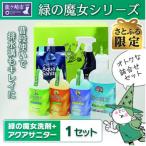 デパート専用 セットが へ 緑の魔女洗剤シリーズ+除菌消臭剤