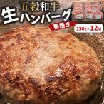 ふるさと納税 高根沢町 五穀和牛 生ハンバーグ 12個セット
