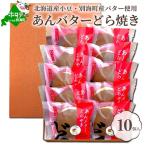 ふるさと納税 別海町 北海道 あんバター どら焼き 詰合せ 10個入 【北海道産小豆と酪農王国・別海町のバター使用】