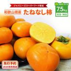 ショッピング09 ふるさと納税 橋本市 【令和6年度　先行受付】柿カテゴリ上位獲得!　JA紀北かわかみのたねなし柿　7.5kg　L又は2L