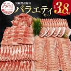 ふるさと納税 宮崎市 宮崎県産豚食べ尽くし3.8kgセット