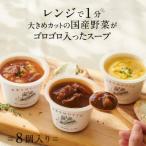 ふるさと納税 静岡市 野菜をMOTTO 国産野菜のレンジカップスープ 8個セット