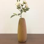 ふるさと納税 大川市 オーク材の木製フラワーベース
