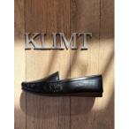 ふるさと納税 静岡市 靴　KLIMT(クリムト) のふわふわ楽チン　24.5cm　ブラック　モカシンシューズ　