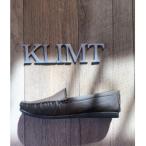 ふるさと納税 静岡市 靴　KLIMT(クリムト) のふわふわ楽チン　24.5cm　ダークブラウン　モカシンシューズ