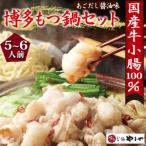 ふるさと納税 筑紫野市 博多もつ鍋やまやのもつ鍋セット5〜6人前(あごだし醤油味)(筑紫野市)