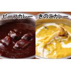 白山文雅 2種カレーセット ビーフ きのこ