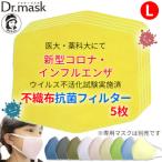 ふるさと納税 高取町 アニちゃんマークのドクターマスク用 不織布抗菌・抗ウイルスフィルター Lサイズ 5枚