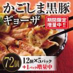 ふるさと納税 湧水町 【期間限定!増量中】原材料にこだわった黒豚ギョーザ 72個(冷凍餃子)