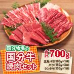 国分牧場の国分牛焼肉セット 合計700g
