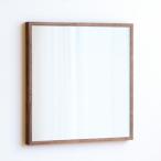 の家具 ミラー サノ 70*70 ウォールナット