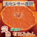 ふるさと納税 日高町 ＜2024年11月より発送＞家庭用 完熟有田みかん10kg+300g(傷み補償分)【訳あり】