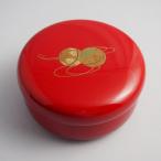 手毬蒔絵小菓子器 朱
