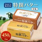 ふるさと納税 館林市 「カルピス(株)特撰バター」450g(有塩)×1本