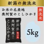 ショッピングふるさと納税 米 ふるさと納税 阿賀町 【無洗米・令和5年産】新潟県奥阿賀産こしひかり5kg