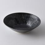 黒曜石鎬彫19.5cm多用鉢 乃利陶窯