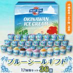 ふるさと納税 浦添市 ブルーシールギフト36個セット(12種類)