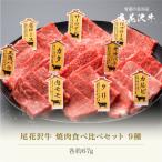 ふるさと納税 尾花沢市 尾花沢牛 A4-5 焼肉食べ比べセット 9種 約3〜4人前 サーロイン カルビ モモ などをお届け