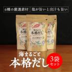 ショッピングぬちまーす ふるさと納税 うるま市 ぬちまーす「海まるごと本格だし」×3袋