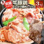 牛豚鶏 スタミナ ミックス焼肉 3kg盛り